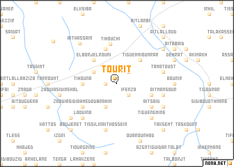 map of Tourit