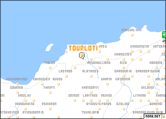 map of Tourlotí