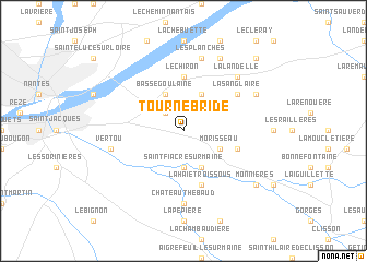 map of Tournebride