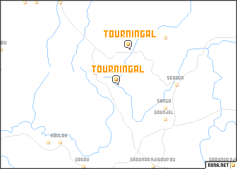 map of Tourningal