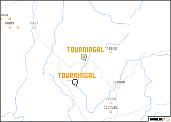 map of Tourningal