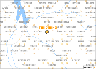 map of Tourouma