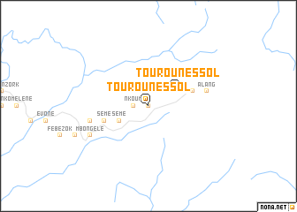 map of Tourounessol