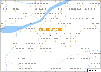 map of Touroutomo