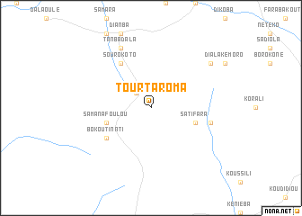 map of Tourtaroma