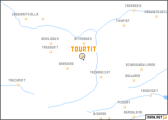 map of Tourtit