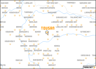 map of Tou San