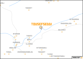 map of Tousefseddi