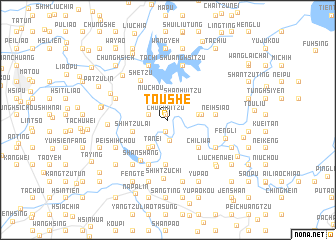 map of T\