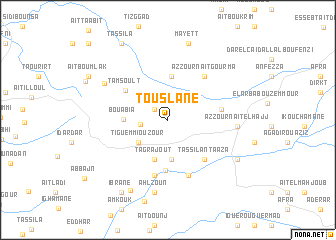 map of Touslane