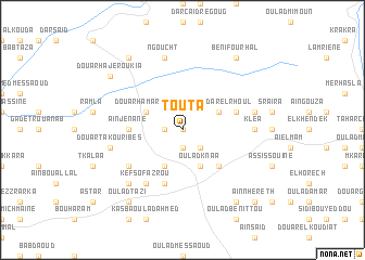 map of Touta