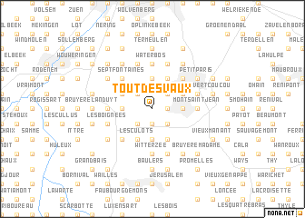 map of Tout-des-Vaux