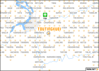 map of T\