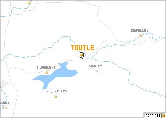 map of Toutle