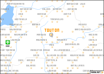 map of Toutón