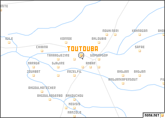map of Toutouba