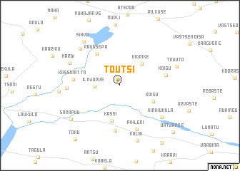 map of Tõutsi