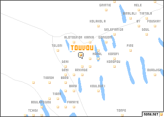 map of Touvou