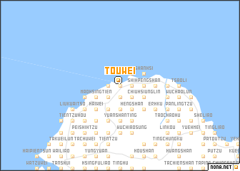 map of T\