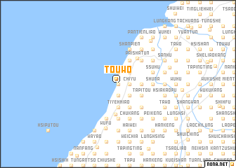 map of T\