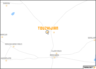 map of Touzhijian