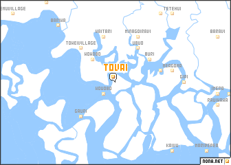map of Tovai