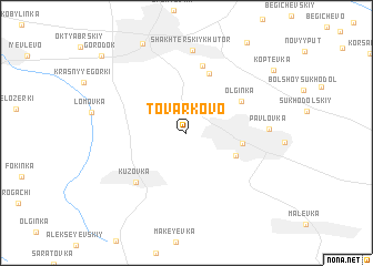 map of Tovarkovo