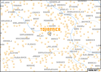 map of (( Tovarnica ))