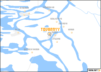 map of Tovarnyy