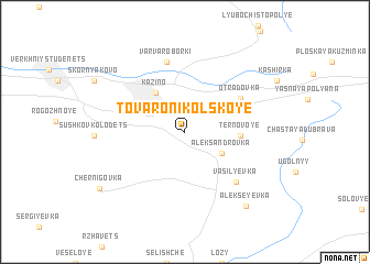 map of Tovaro-Nikol\