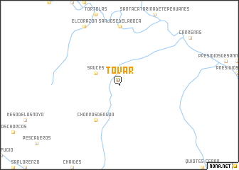 map of Tovar