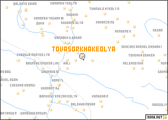 map of Tovasorkhak-e ‘Olyā