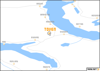 map of Toven