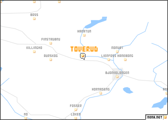 map of Toverud