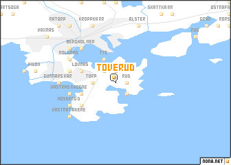 map of Toverud