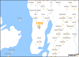 map of Tove