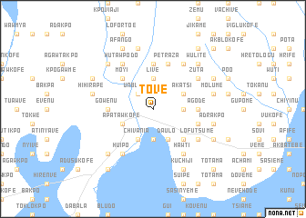 map of Tove