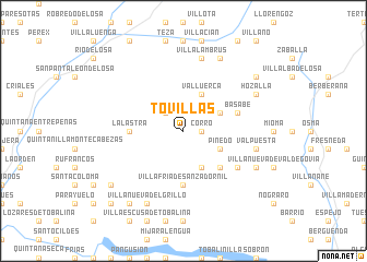 map of Tovillas