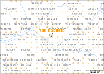 map of Tovim do Meio