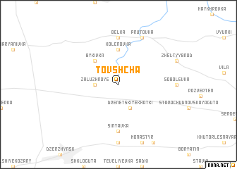 map of Tovshcha