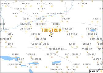 map of Tovstrup