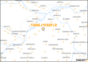 map of Ţow \