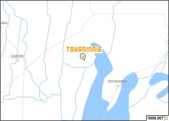 map of Towaninnie