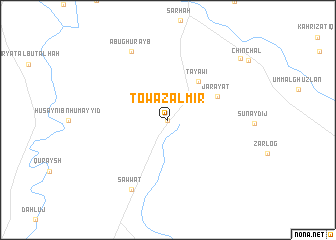 map of Towa Zalmir