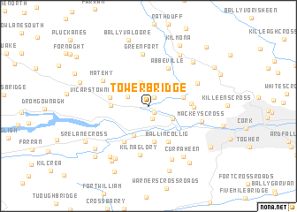map of Tower Bridge