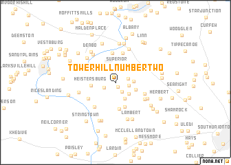 map of Tower Hill Number Two