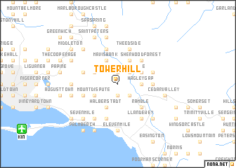 map of Tower Hill