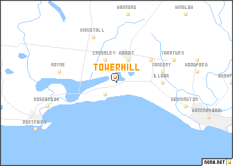 map of Tower Hill