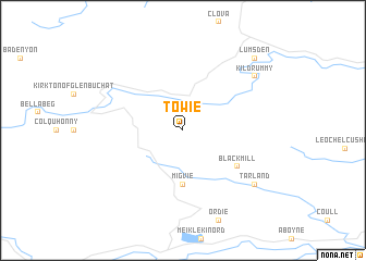 map of Towie