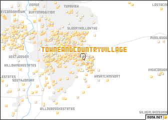 map of Towne and Country Village